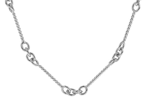 A282-87352: TWIST CHAIN (0.80MM, 14KT, 18IN, LOBSTER CLASP)