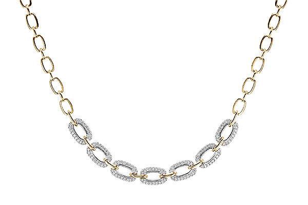 B282-82752: NECKLACE 1.95 TW (17 INCHES)