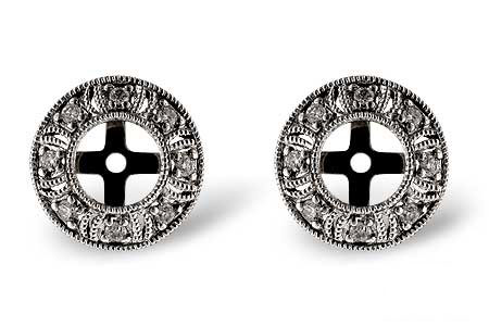 H009-26379: EARRING JACKETS .12 TW (FOR 0.50-1.00 CT TW STUDS)