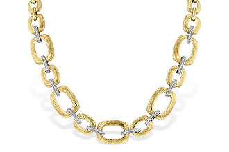H015-54624: NECKLACE .48 TW (17 INCHES)