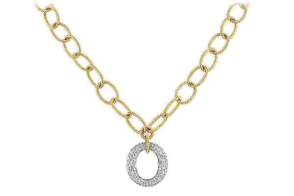 H199-19124: NECKLACE 1.02 TW (17 INCHES)