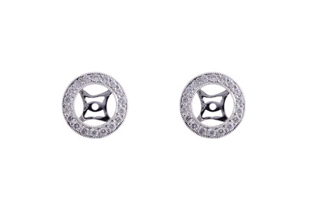 M192-87297: EARRING JACKET .32 TW (FOR 1.50-2.00 CT TW STUDS)