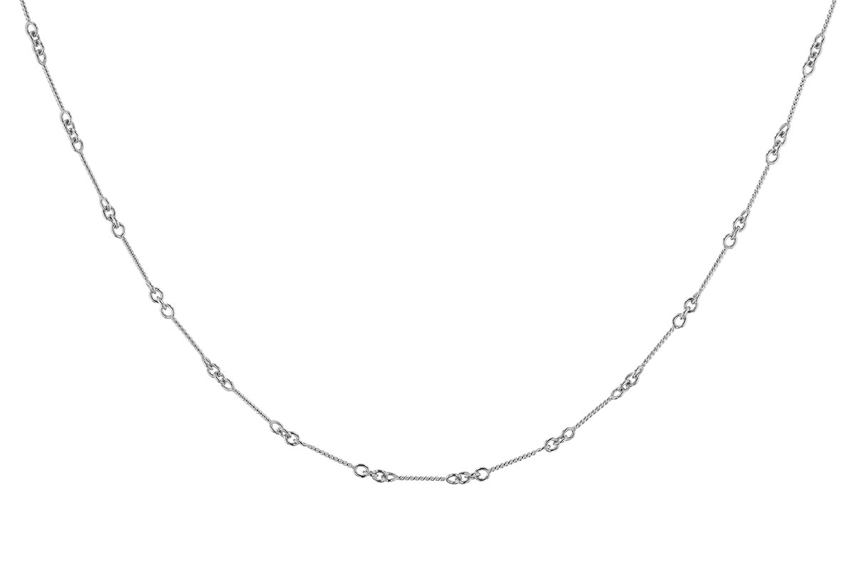 A282-87352: TWIST CHAIN (18IN, 0.8MM, 14KT, LOBSTER CLASP)