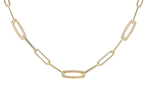 C282-81907: NECKLACE .75 TW (17 INCHES)