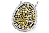 F194-68197: NECK 2.16 MULTI-COLOR DIAS 2.46 TW