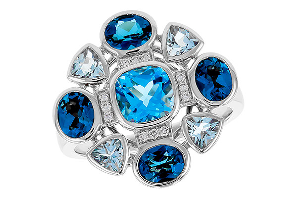 F283-75470: LDS RG 3.19 TW BLUE TOPAZ 3.25 TGW