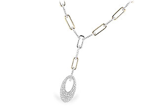 G282-85461: NECKLACE 1.05 TW