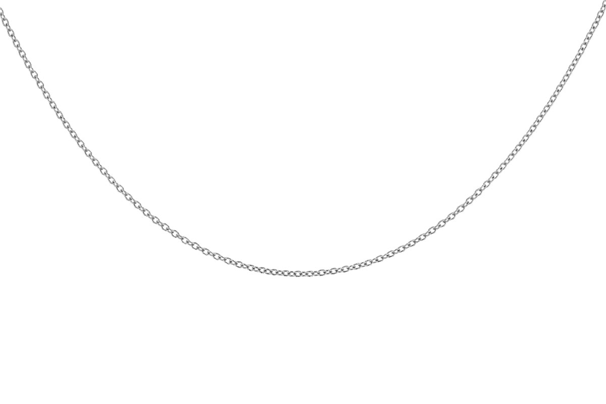 H282-88215: CABLE CHAIN (20IN, 1.3MM, 14KT, LOBSTER CLASP)