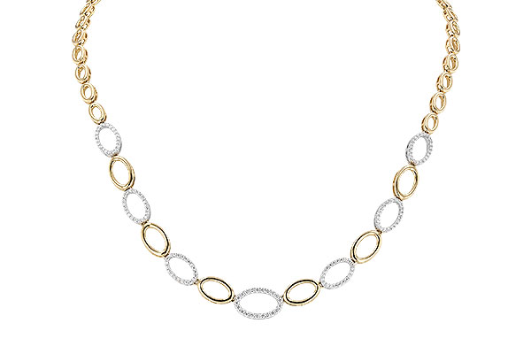 H282-90033: NECKLACE 1.00 TW (17")