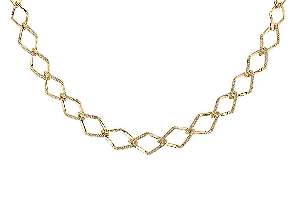 K283-75533: NECKLACE 1.42 TW (17")