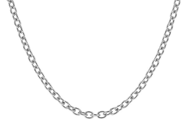 L282-88215: CABLE CHAIN (22IN, 1.3MM, 14KT, LOBSTER CLASP)